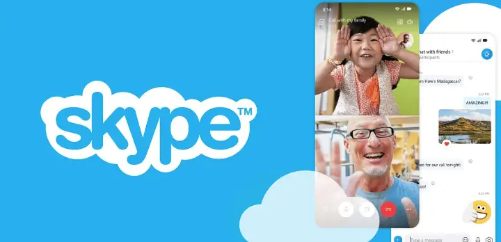 Skype – 与全世界进行交谈 background