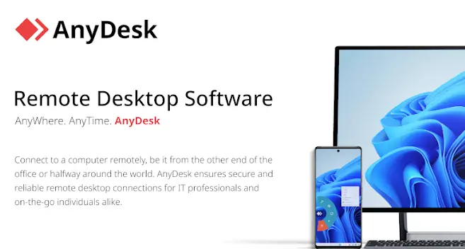 AnyDesk 远程桌面软件 background